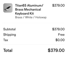 Load image into Gallery viewer, Titan 65 w/ brass base