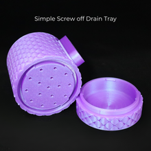 Load image into Gallery viewer, Quilted Wall Mounted Planter with hidden drip tray