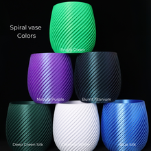 Load image into Gallery viewer, Stylized Spiral Planter with Drainage Tray