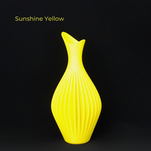 Load image into Gallery viewer, Elegant Wave vase with glass tube included.