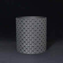 Load image into Gallery viewer, Quilted Wall Mounted Planter with hidden drip tray