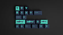 Load image into Gallery viewer, GMK Hammerhead Dark Base, extras and novelties BNIB
