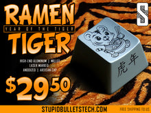 Load image into Gallery viewer, Artisan Cap #4 The Ramen Tiger

